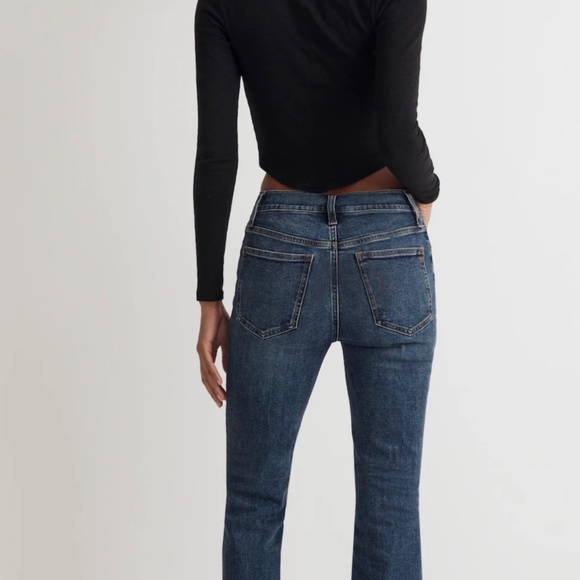 Madewell Kick Out Crop Jeans - Picture 2 of 2